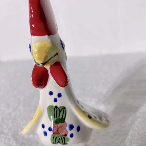 Vintage Ceramic Rooster Figurine - Picture 9 of 13